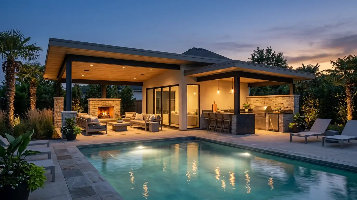 Outdoor Living and Pool House Design in Nashville and Middle Tennessee