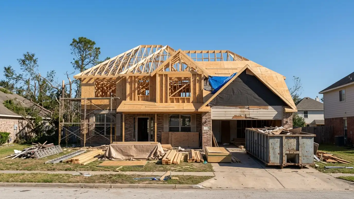 Storm and Fire Damage Rebuild Design in Nashville and Middle Tennessee